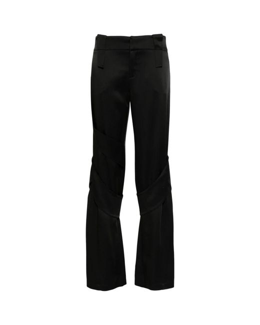 Blumarine Black Wide Trousers