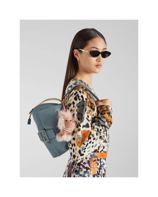 Fendi Blue Shoulder Bags