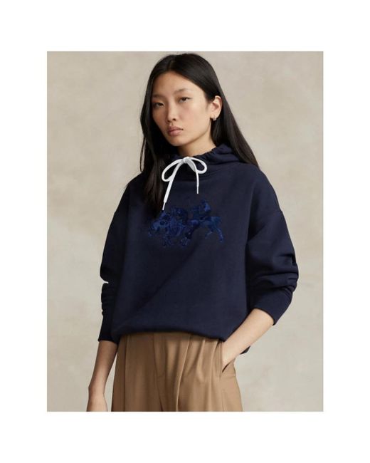 Hoodies Polo Ralph Lauren de color Blue