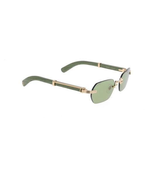 Cartier Green Sunglasses