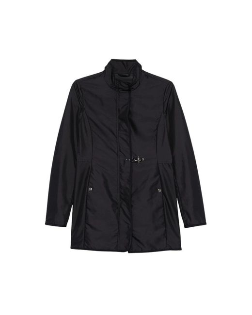 Fay Jassen ,Zwart ,Virginia Coat in het Blue