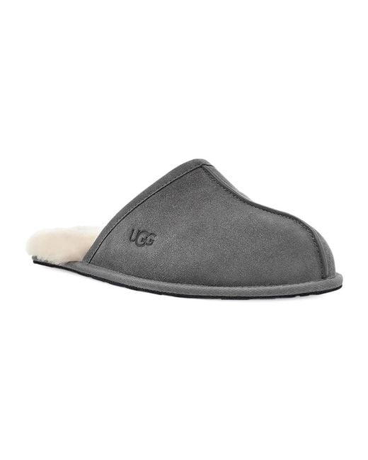 Comode slip-on scuff pantofole di Ugg in Gray da Uomo