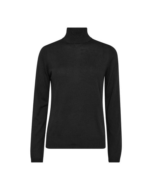 Mos Mosh Black Turtlenecks