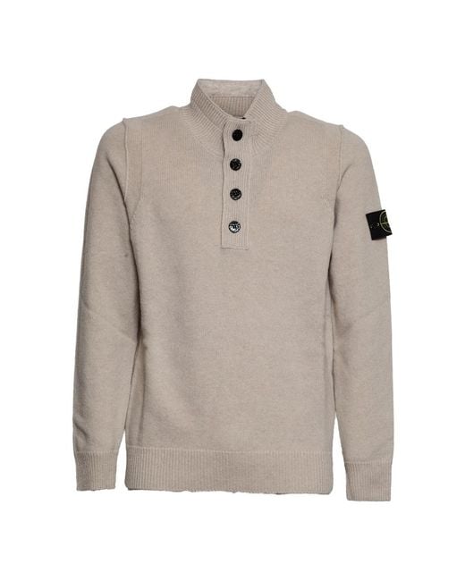 Turtlenecks di Stone Island in Gray da Uomo