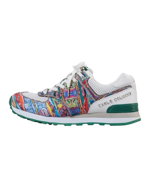 carlo colucci Blue Strick Sneaker Dal Piaz