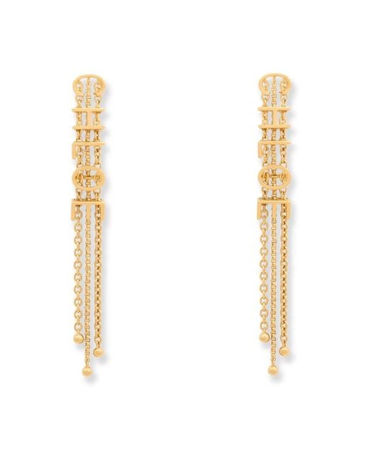 Earrings Chloé de color Metallic