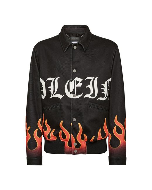 Light Jackets Philipp Plein de hombre de color Black