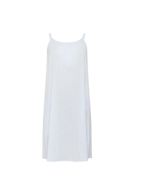 Midi Dresses Kaffe de color White