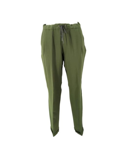 Fabiana Filippi Green Tapered Trousers