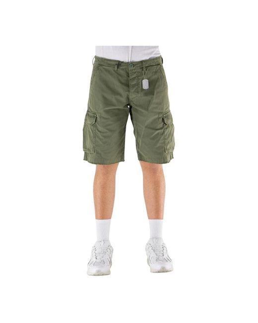 chesapeake's Green Casual Shorts for men