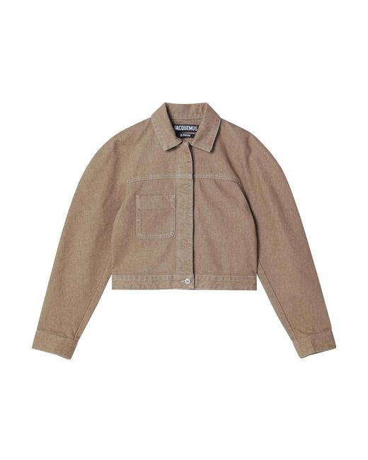 Jacquemus Brown Light Jackets