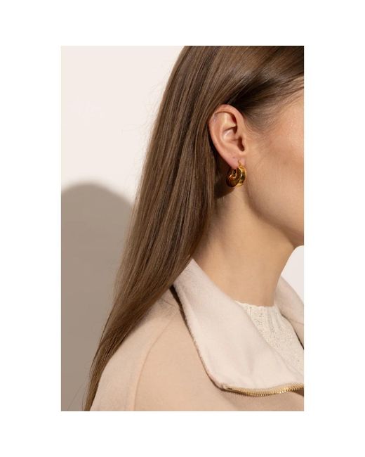 Jil Sander Metallic Earrings