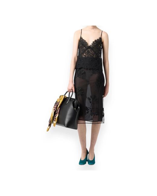 Blumarine Black Midi Skirts
