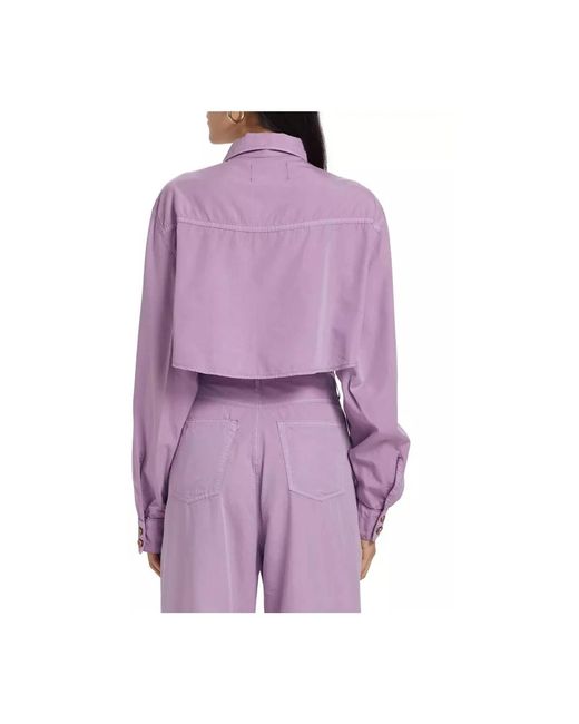 Denim Jackets 3x1 de color Purple