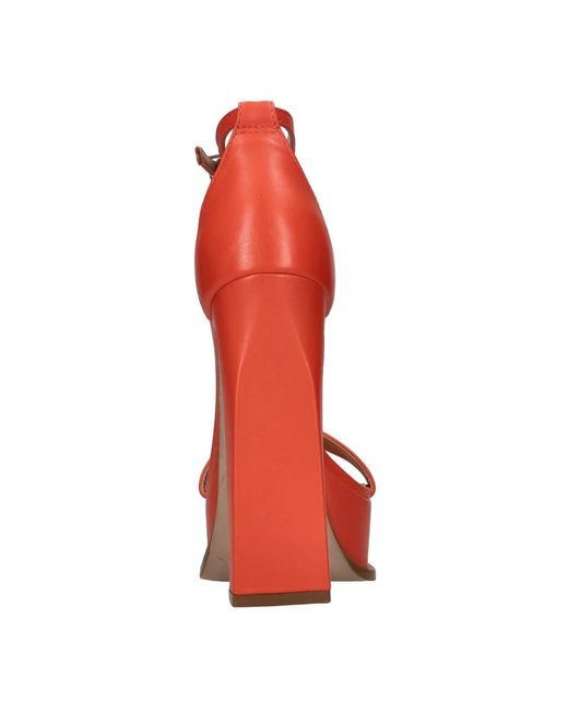 SCHUTZ SHOES Red High Heel Sandals