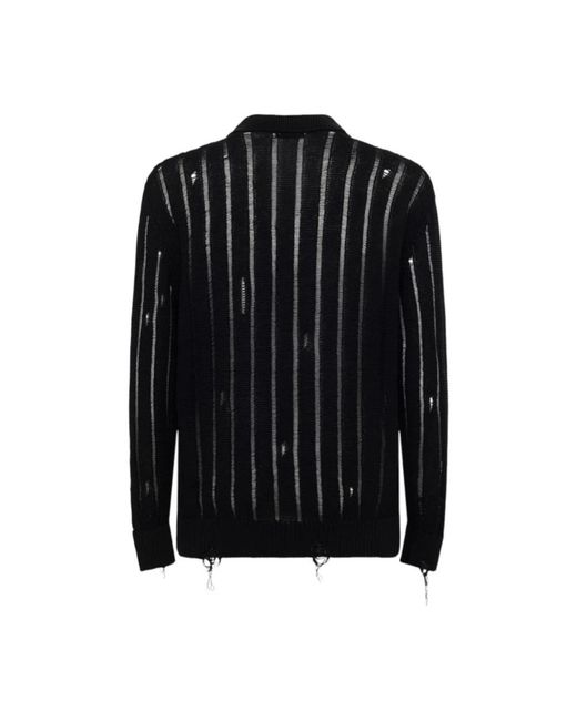 Cardigans Laneus de hombre de color Black