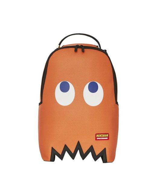 Sprayground Orange Backpacks for men