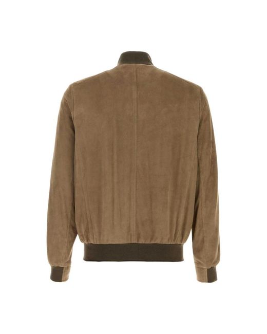 Moorer Green Bomber Jackets for men