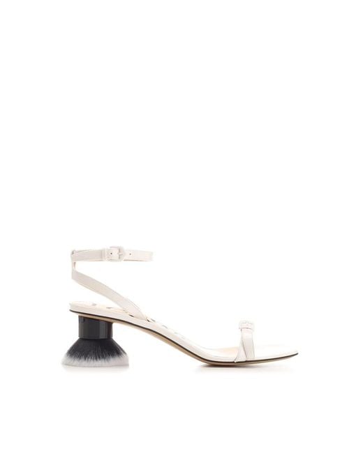 Loewe Natural High Heel Sandals