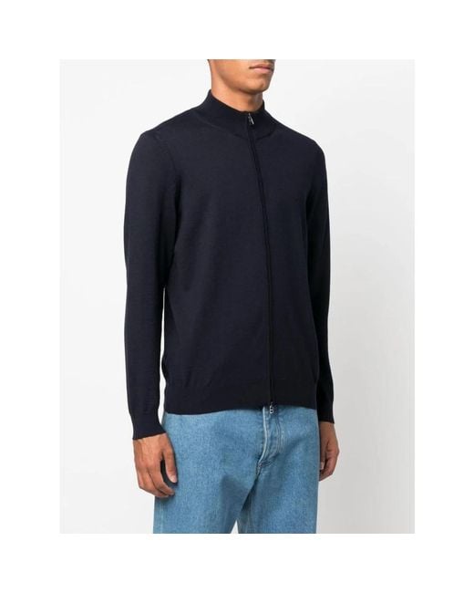 Cardigans HUGO de hombre de color Blue