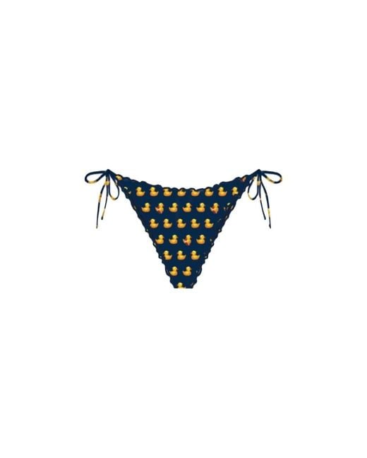 Mc2 Saint Barth Blue Bikinis