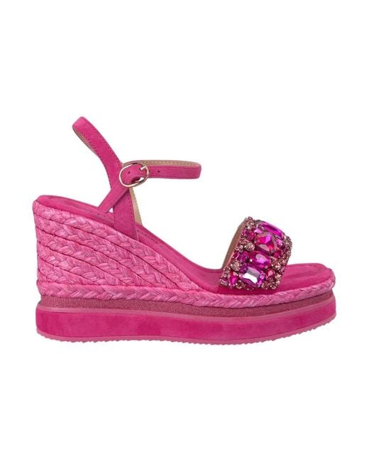 Alma En Pena. Pink Wedges