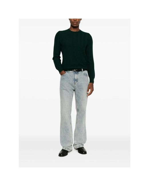 Vengera Green Round-Neck Knitwear for men