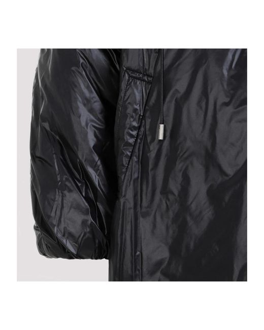 Saint Laurent Schwarze nylon blouson jacke in Black für Herren