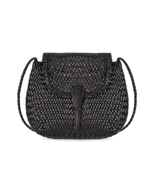 Dragon Diffusion Black Cross Body Bags