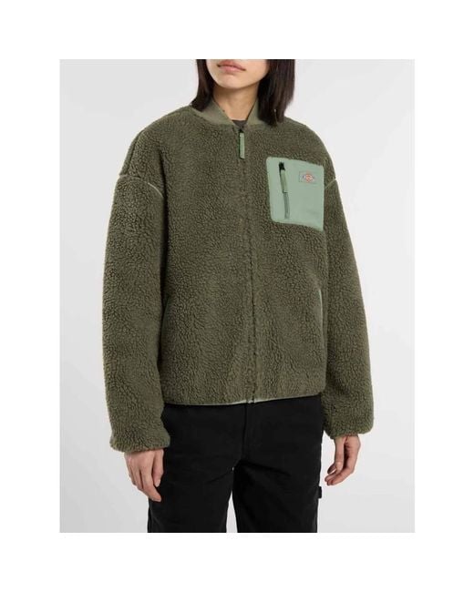 Dickies Green Central Sherpa Bomber