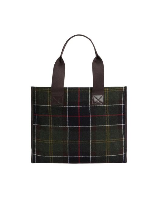 Barbour Black Tote Bags