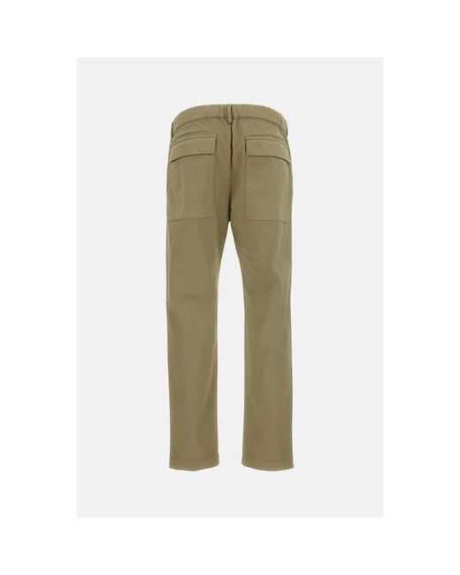 Barena Green Straight Trousers for men