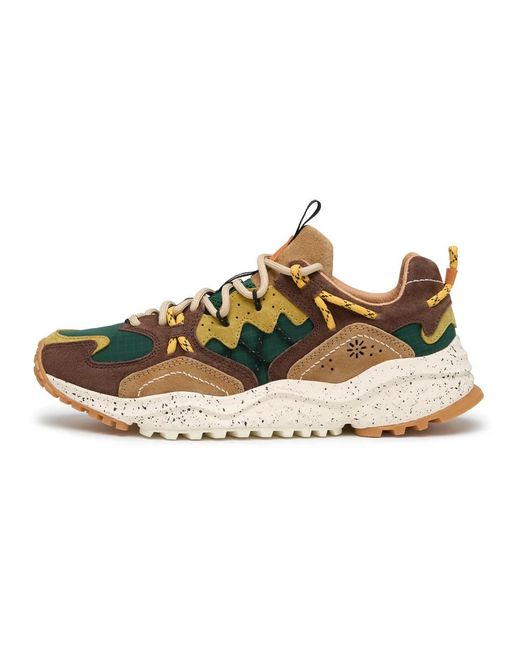 Flower Mountain Brown Sneakers