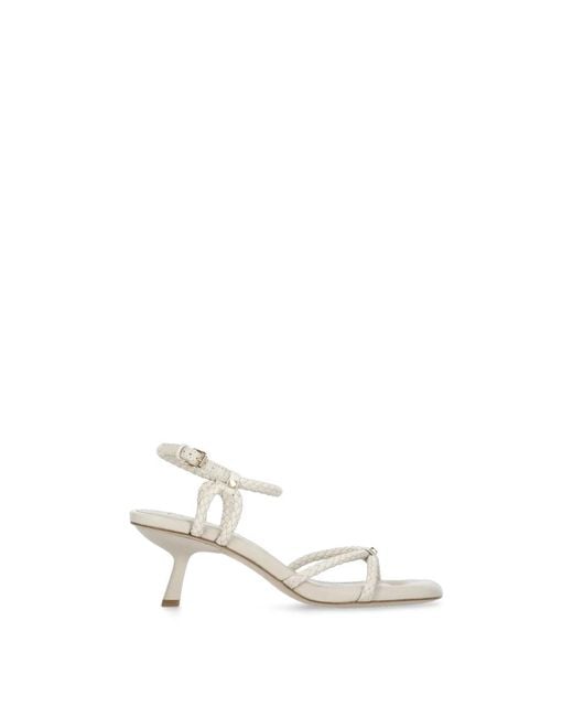 Ash White High Heel Sandals
