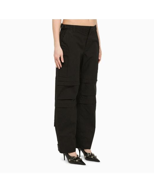 Wardrobe NYC Black Schwarze Cargo Hose