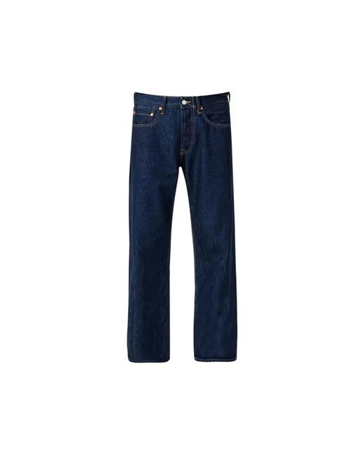 CYCLE Blue Straight Jeans for men