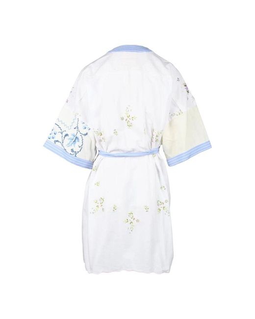 Semicouture Blue Kleid aus anderen fasern