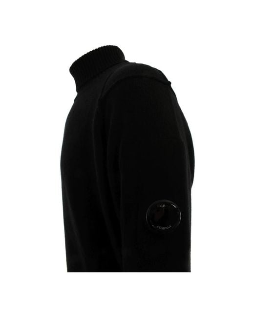 C P Company Black Turtlenecks for men