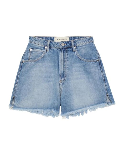 Denim Shorts Roy Rogers en coloris Blue