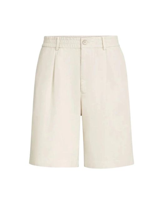Brunello Cucinelli Natural Casual Shorts for men