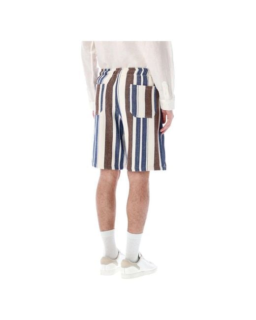 A.P.C. Blue Casual Shorts for men