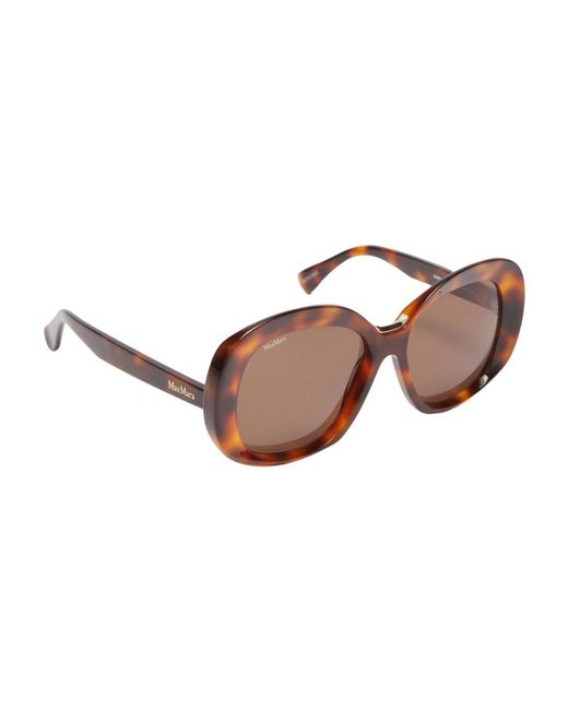 Max Mara Brown Stilvolle sonnenbrille für den täglichen gebrauch