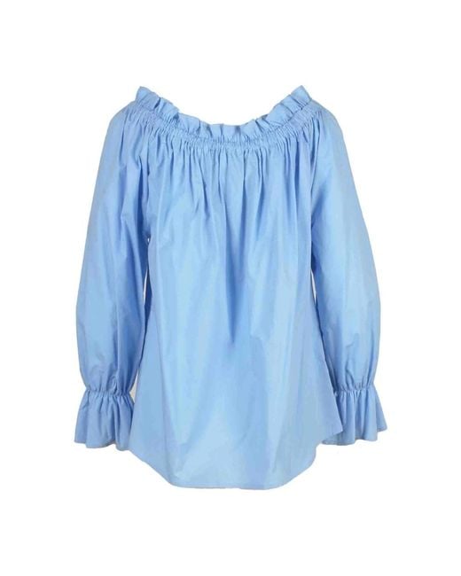 L'Autre Chose Blue Blouses