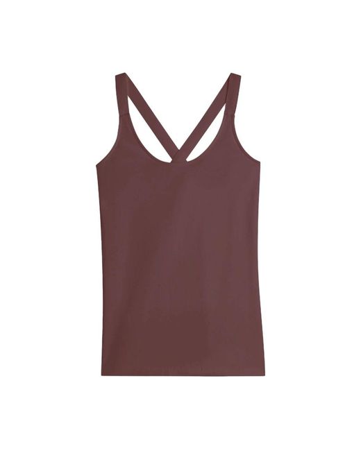 Summum Basic Singlet in het Purple