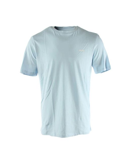 HUGO Blau t-shirt in Blue für Herren