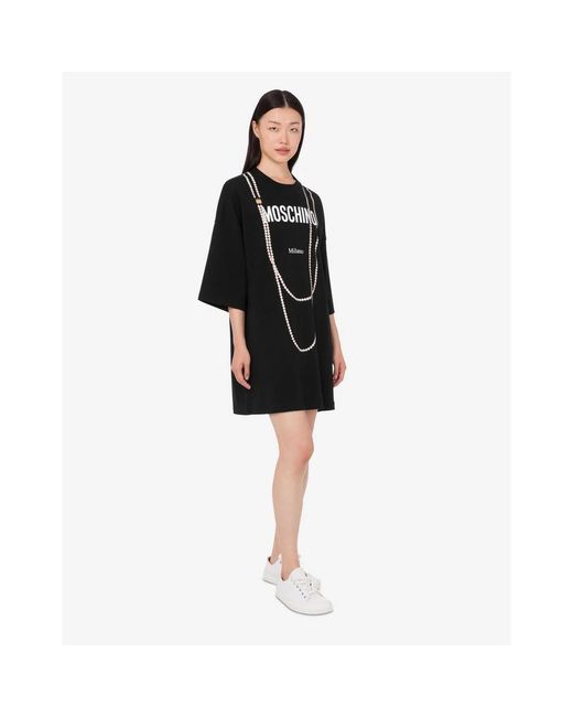 Moschino Black Short Dresses