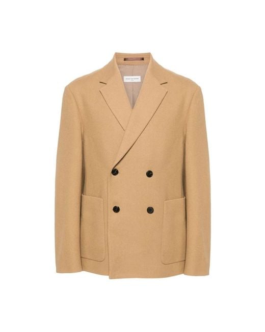 Dries Van Noten Natural Blazers for men