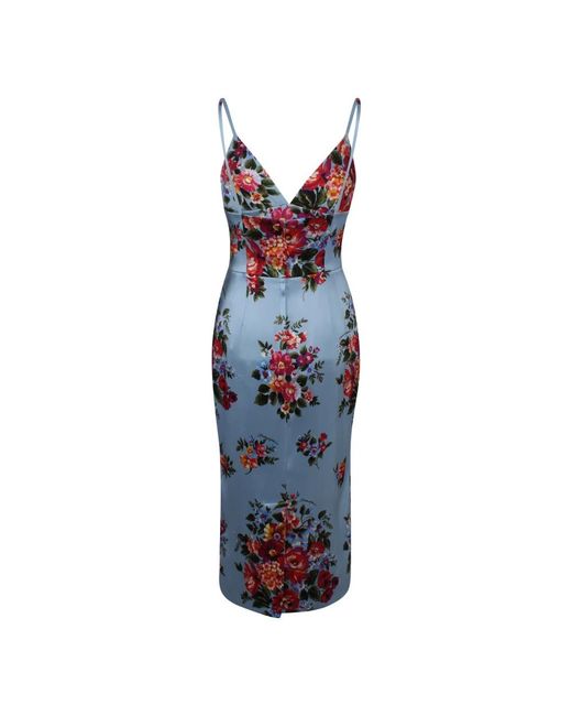 Dolce & Gabbana Blue Midi Dresses