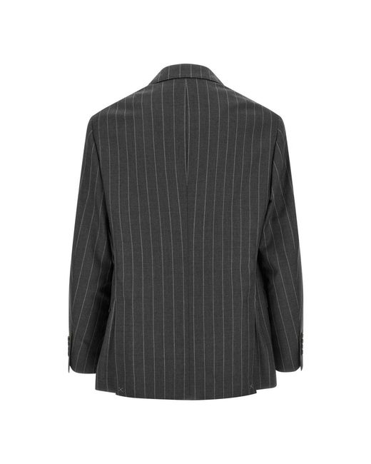 Brunello Cucinelli Black Blazers for men