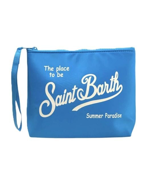 Mc2 Saint Barth Blue Clutches